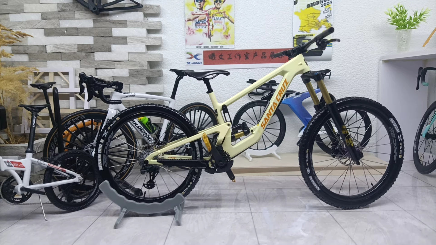 Santa Cruz Nomad Full Suspension MTB Scale Model | V10 Megatower Bullit Bronson Hightower 5010 Tallboy Chameleon Miniature Bike Model