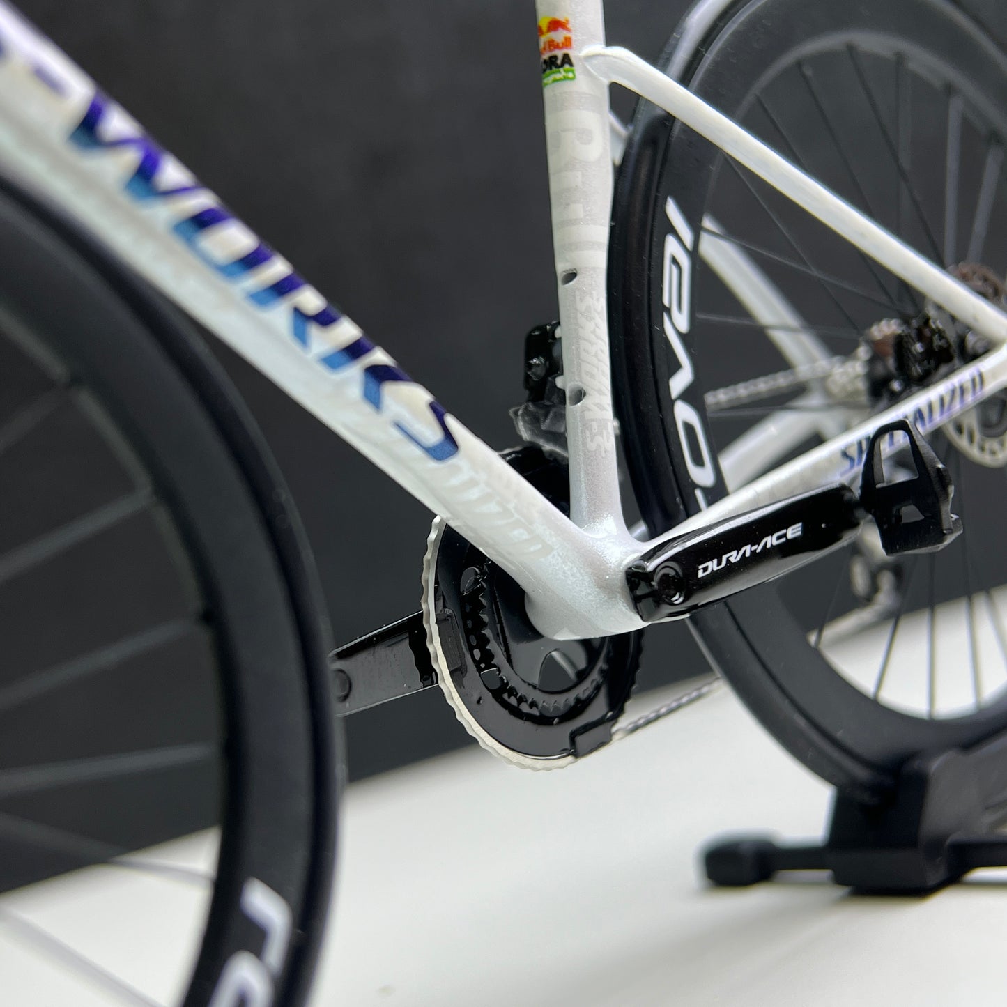 Specialized Tarmac SL8 LTD Red Bull BORA Hansgrohe Edition Miniatures Model 1:12 | Redbull Sworks Roadbike | Scale Models