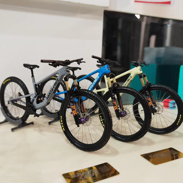 Santa Cruz Nomad Full Suspension MTB Scale Model | V10 Megatower Bullit Bronson Hightower 5010 Tallboy Chameleon Miniature Bike Model