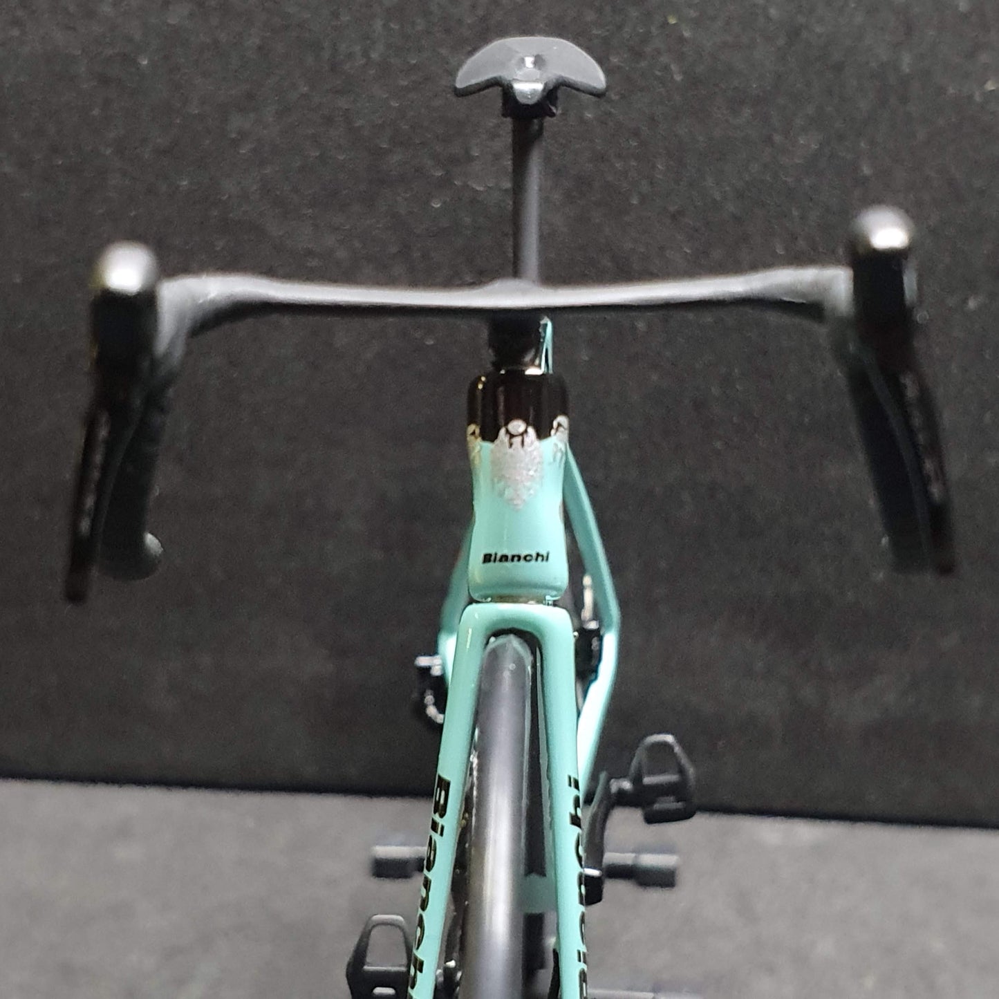 Bianchi Oltre XR4 Specialissima Miniature Modello 1:12 Bici da strada | Regalo per il tuo compagno o per te stesso | Modello in scala | Ultra realistico su misura