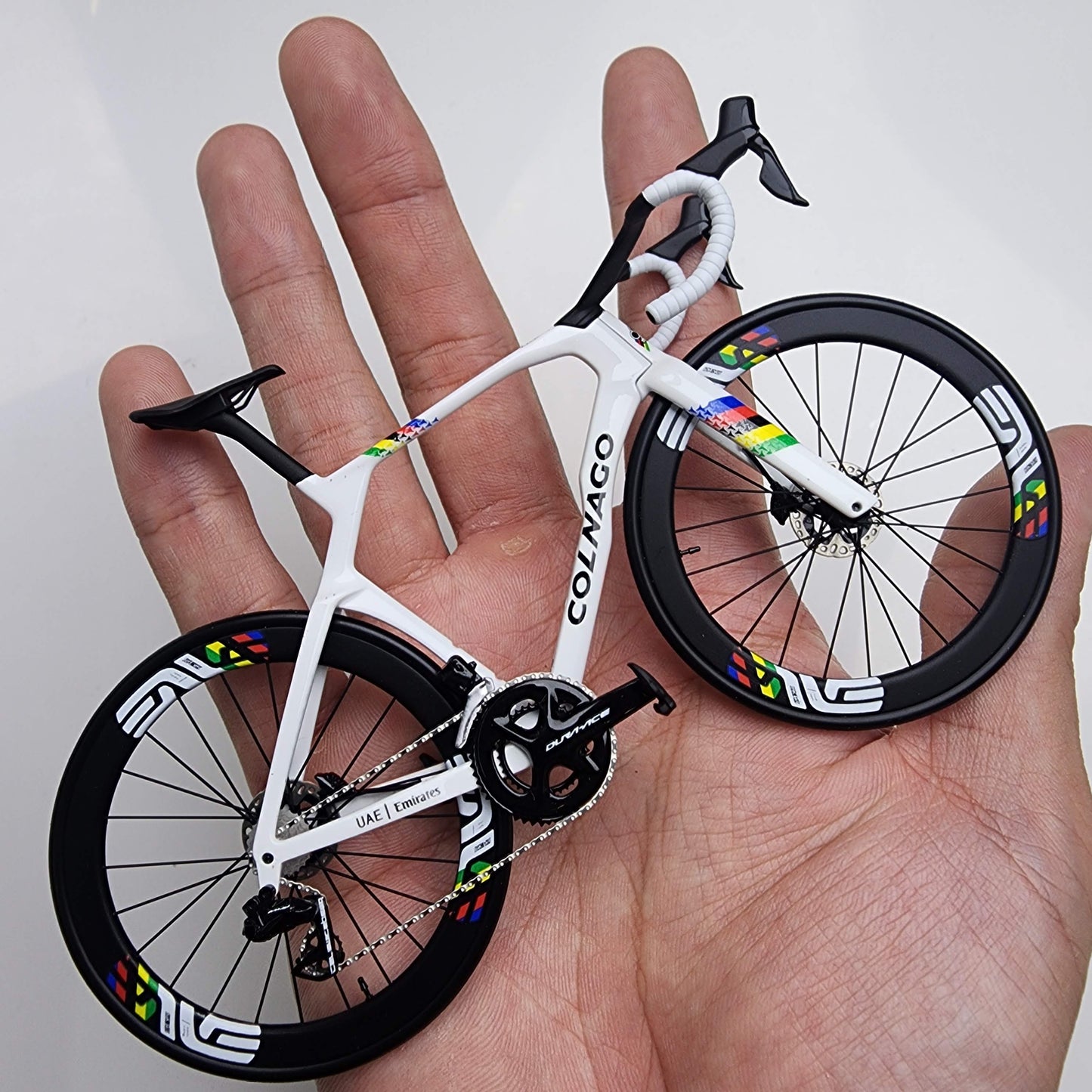 Bianchi Oltre XR4 Specialissima 미니어처 모델 1:12 로드바이크 | 친구나 자신을 위한 선물 | 스케일 모델 | 맞춤형 초현실적