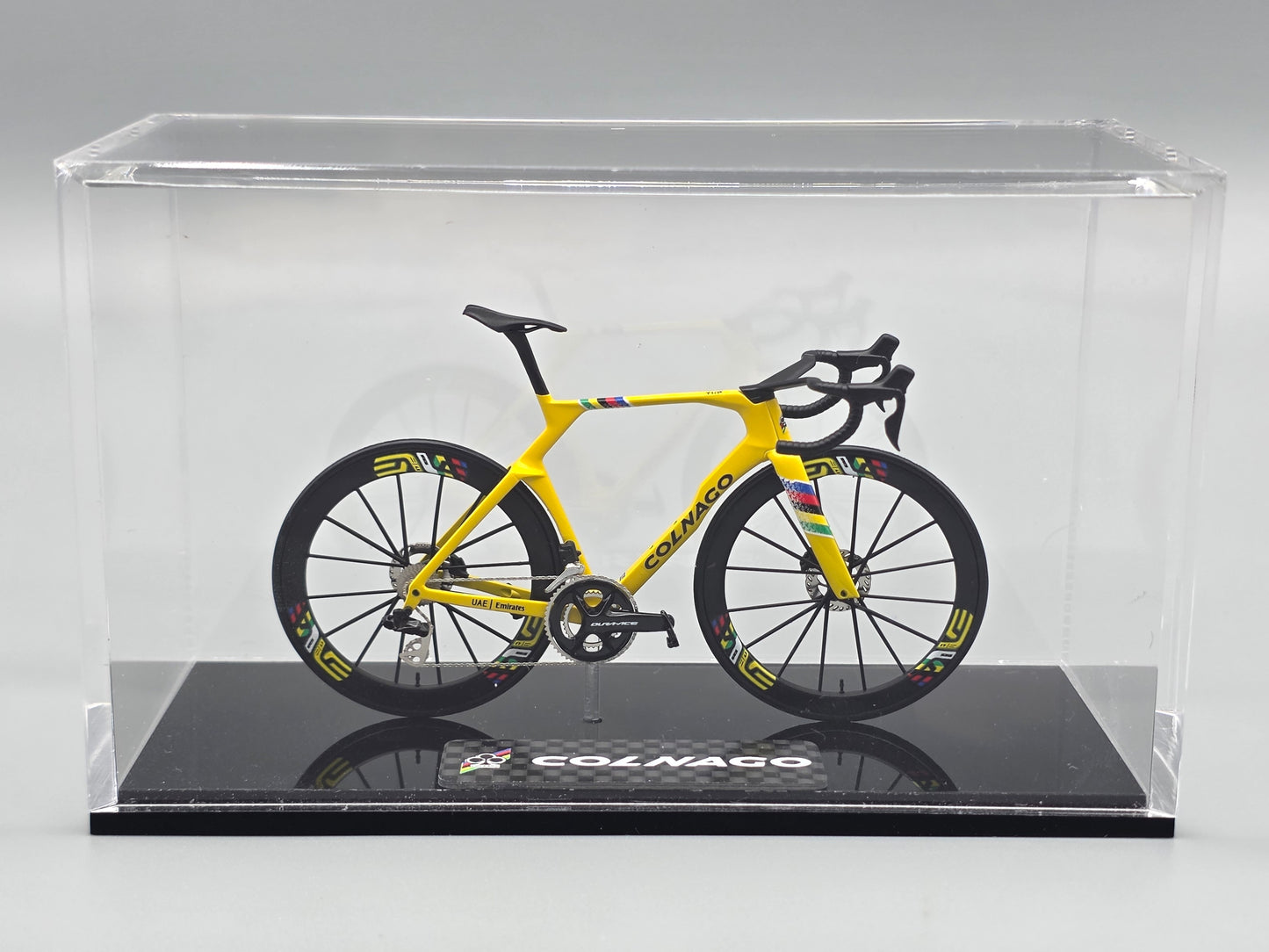 1:18 Colnago Y1Rs Miniatures Model Roadbike Display | Scale Model | Custom-Made Ultra Realistic