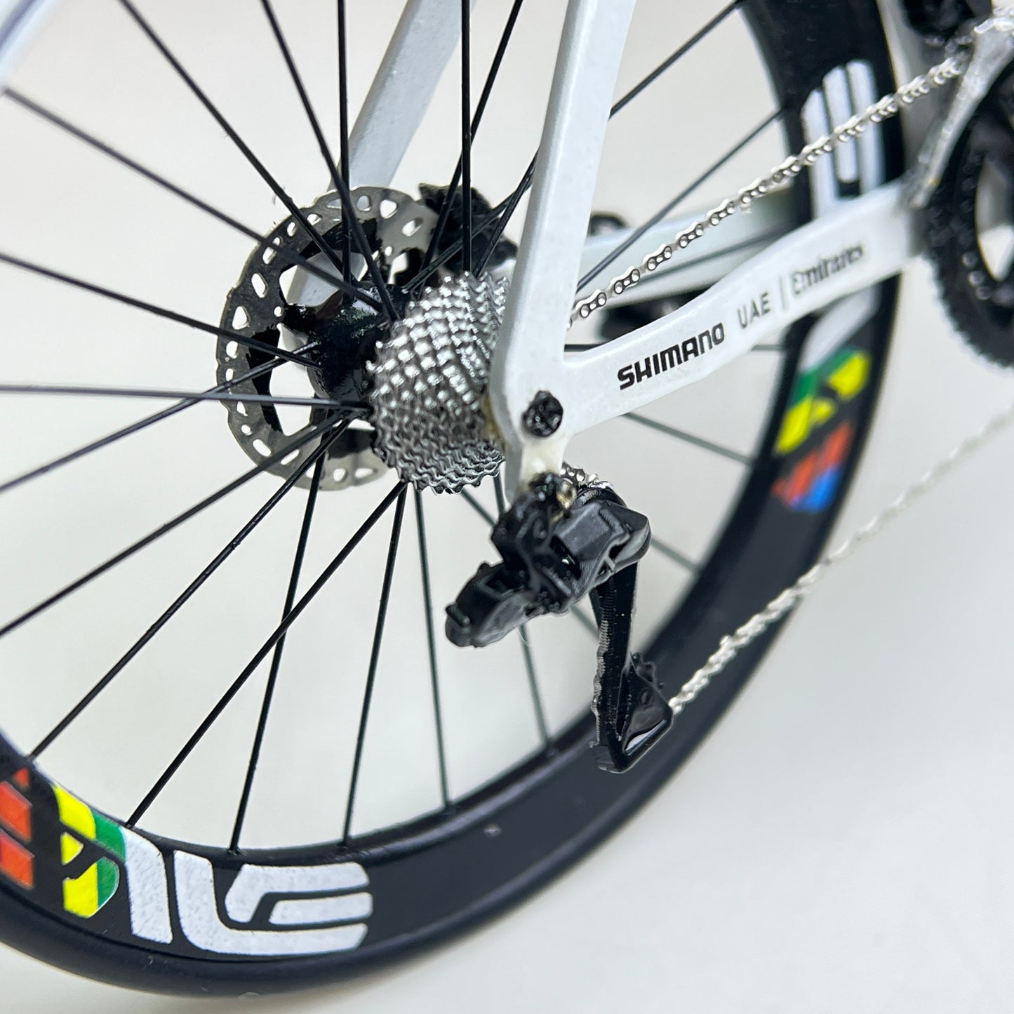 Colnago Y1Rs Pogacar Miniatures Model 1:12 Roadbike | Scale Model | Custom-Made Ultra Realistic