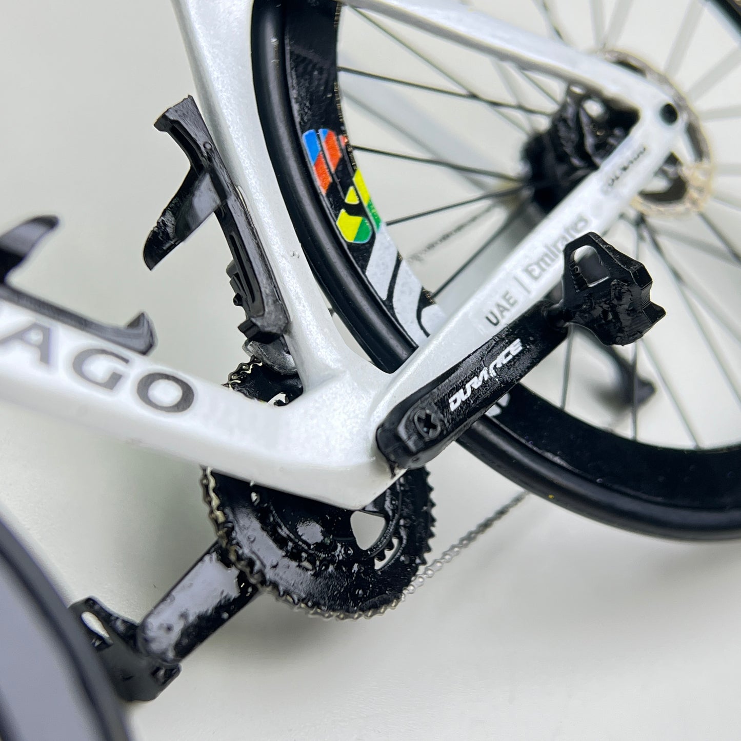 Colnago Y1Rs Pogacar Miniatures Model 1:12 Roadbike | Scale Model | Custom-Made Ultra Realistic