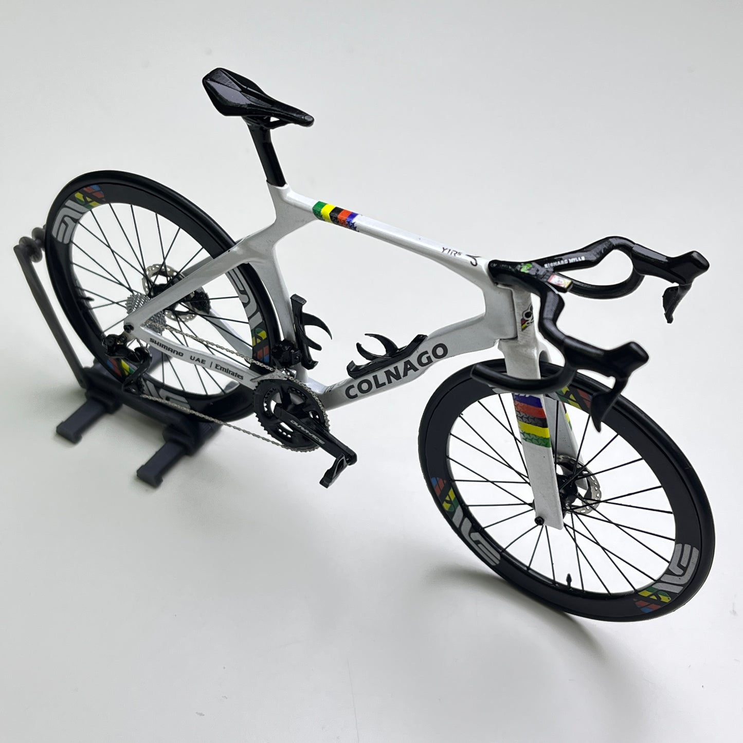 Colnago Y1Rs Pogacar Miniatures Model 1:12 Roadbike | Scale Model | Custom-Made Ultra Realistic