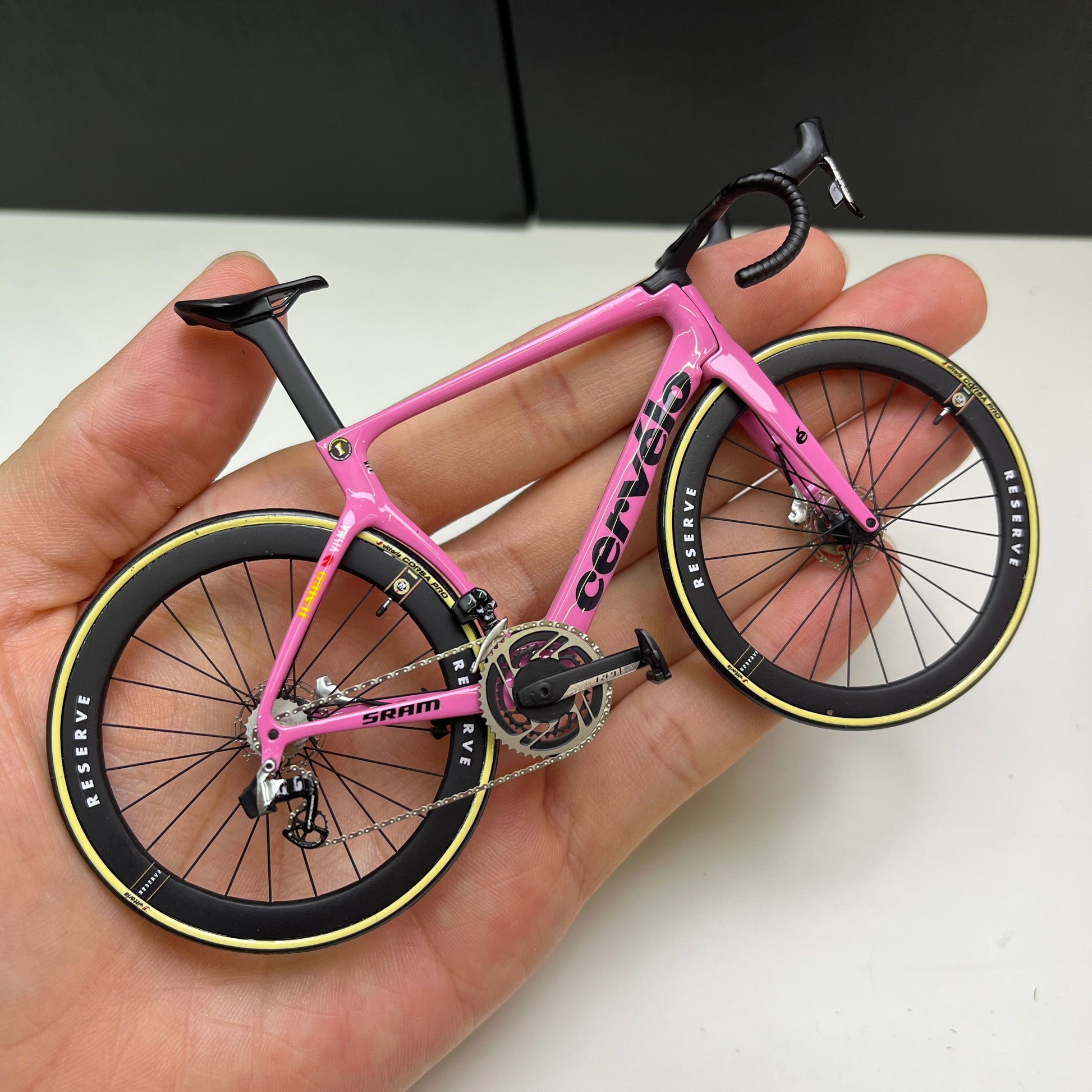 cervello rennrad Cervelo S5 Miniaturmodell 1:12 Rennrad