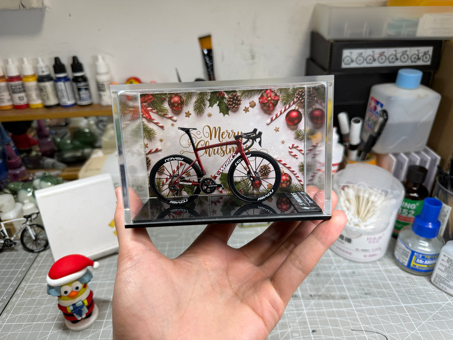 1:18 Specialized SL8 Single Colour Miniatures Model Roadbike Display | Scale Model | Custom-Made Ultra Realistic