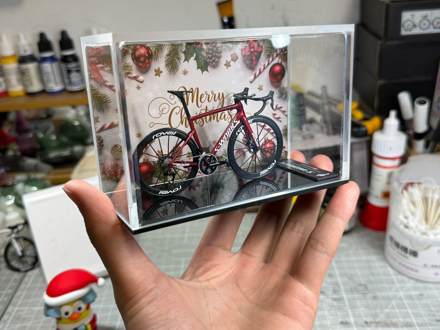 1:18 Specialized SL8 Single Colour Miniatures Model Roadbike Display | Scale Model | Custom-Made Ultra Realistic