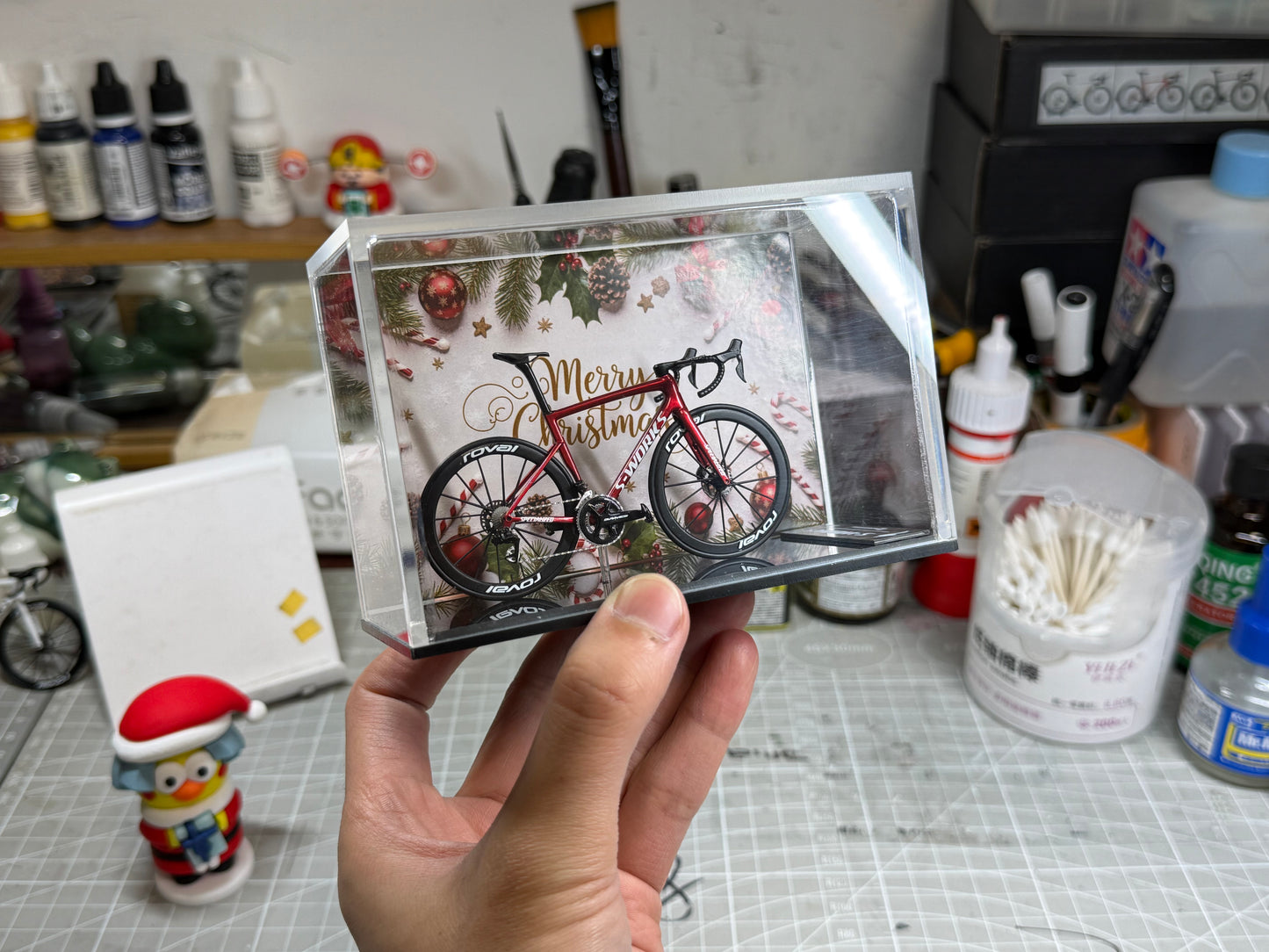 1:18 Specialized SL8 Single Colour Miniatures Model Roadbike Display | Scale Model | Custom-Made Ultra Realistic