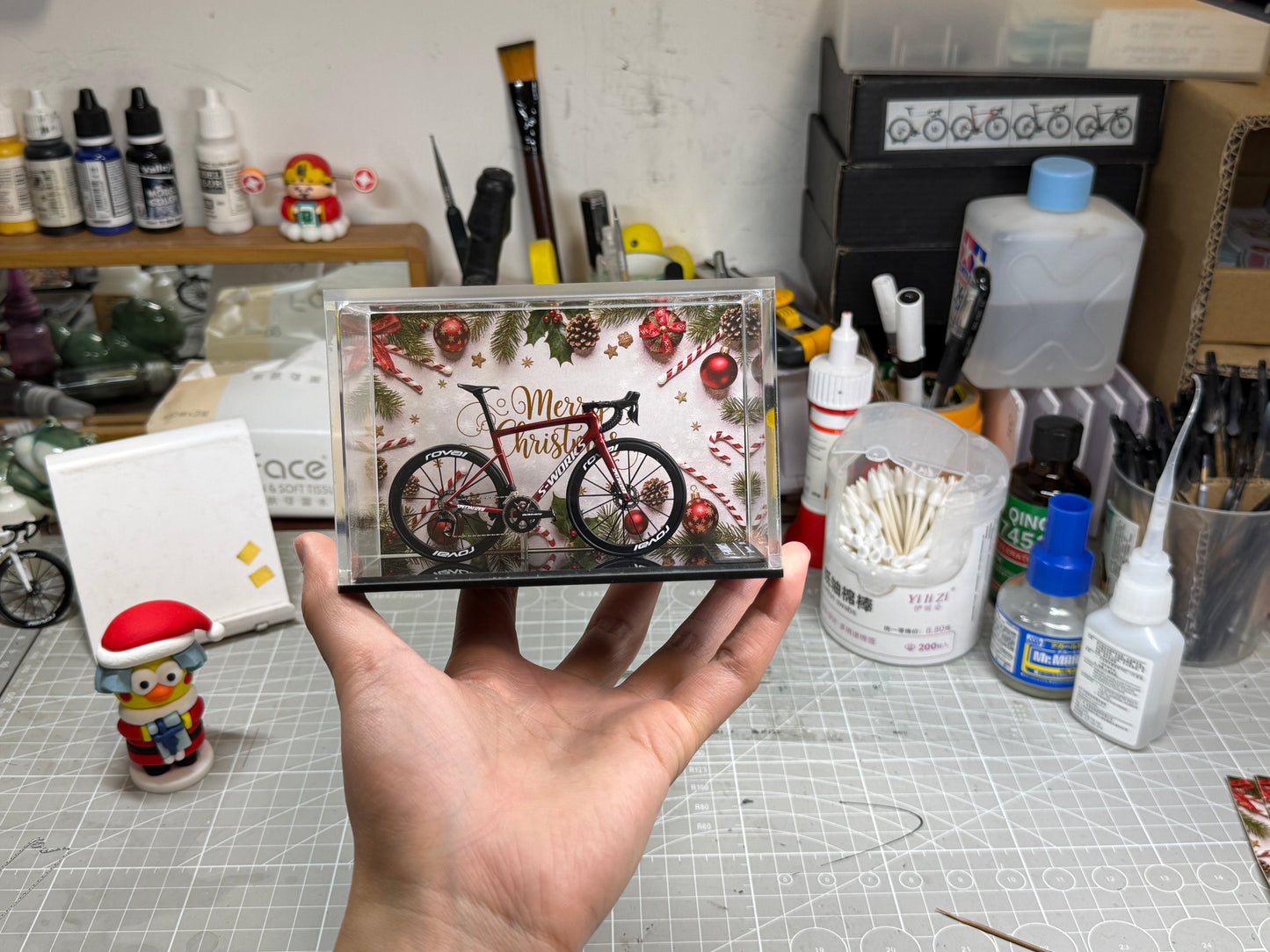 1:18 Specialized SL8 Single Colour Miniatures Model Roadbike Display | Scale Model | Custom-Made Ultra Realistic
