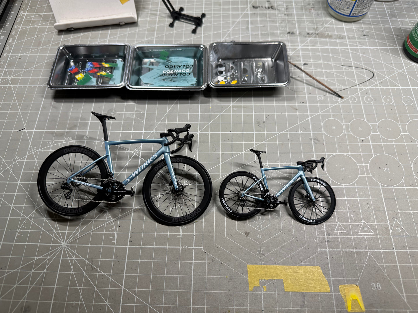 1:18 Specialized SL8 Single Colour Miniatures Model Roadbike Display | Scale Model | Custom-Made Ultra Realistic