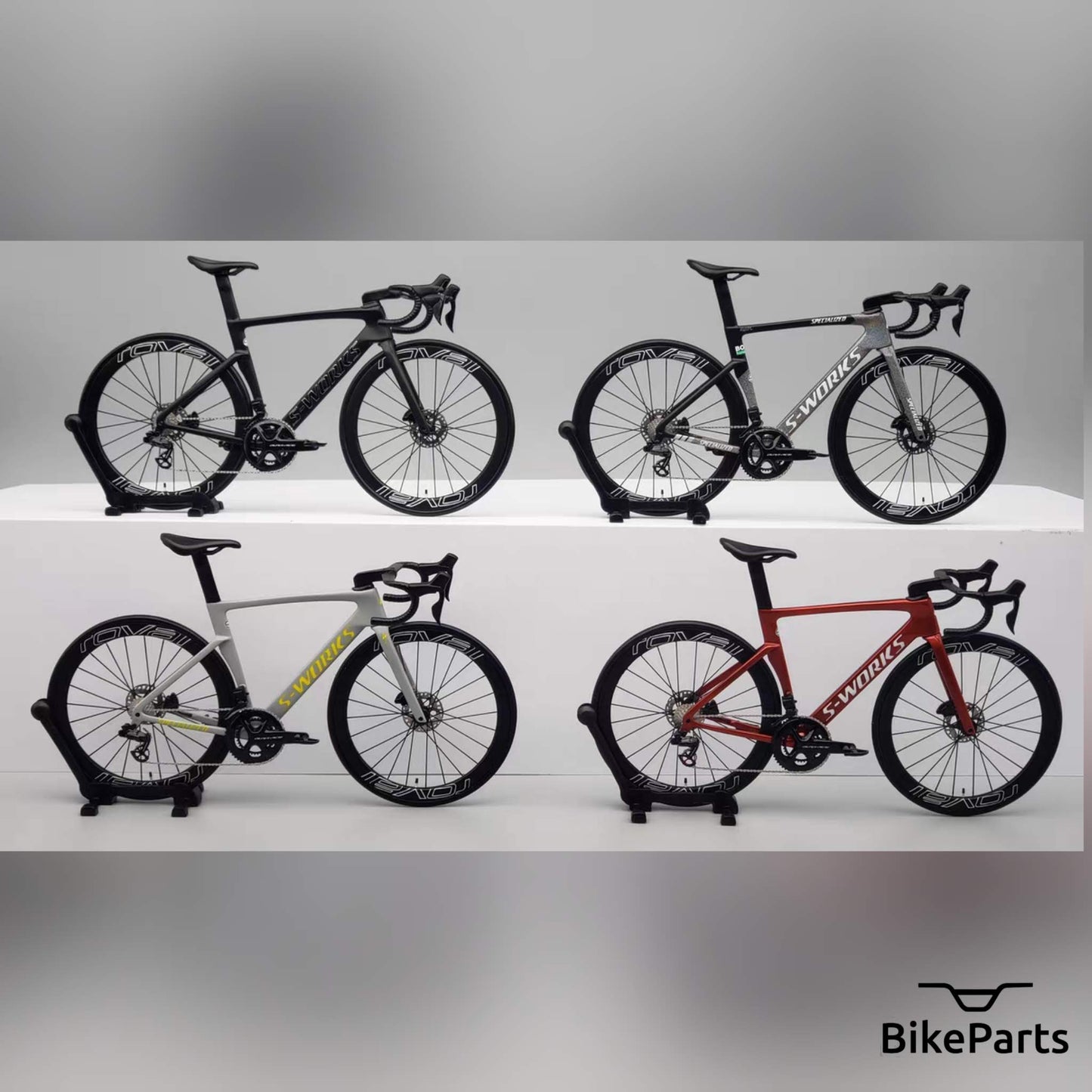 Miniaturas especializadas modelo 1:12 Sworks SL7 SL8 Venge Aethos Roadbike | Presente para seu companheiro ou para você mesmo Modelo em escala