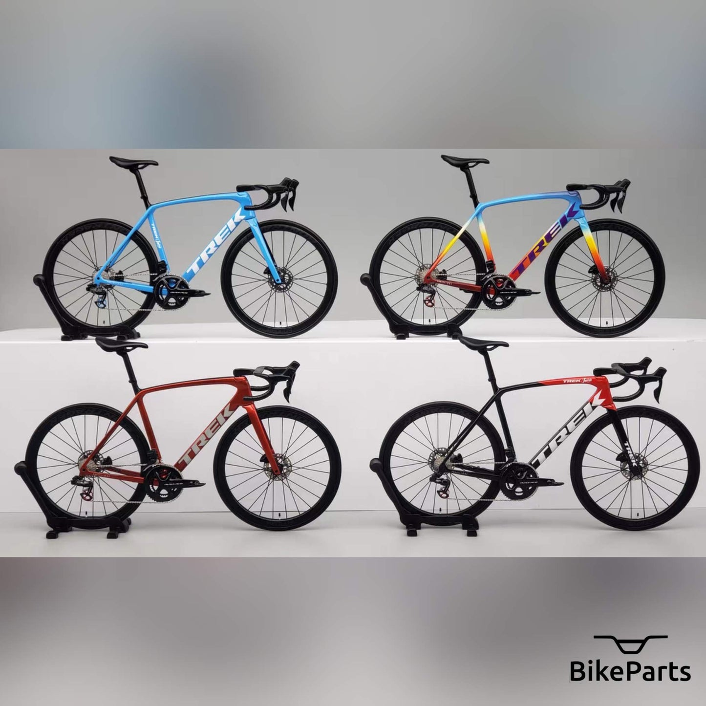 Trek Emonda Miniatures Model 1:12 Roadbike | Present till din partner eller dig själv | Skalmodell | Skräddarsydd ultrarealistisk