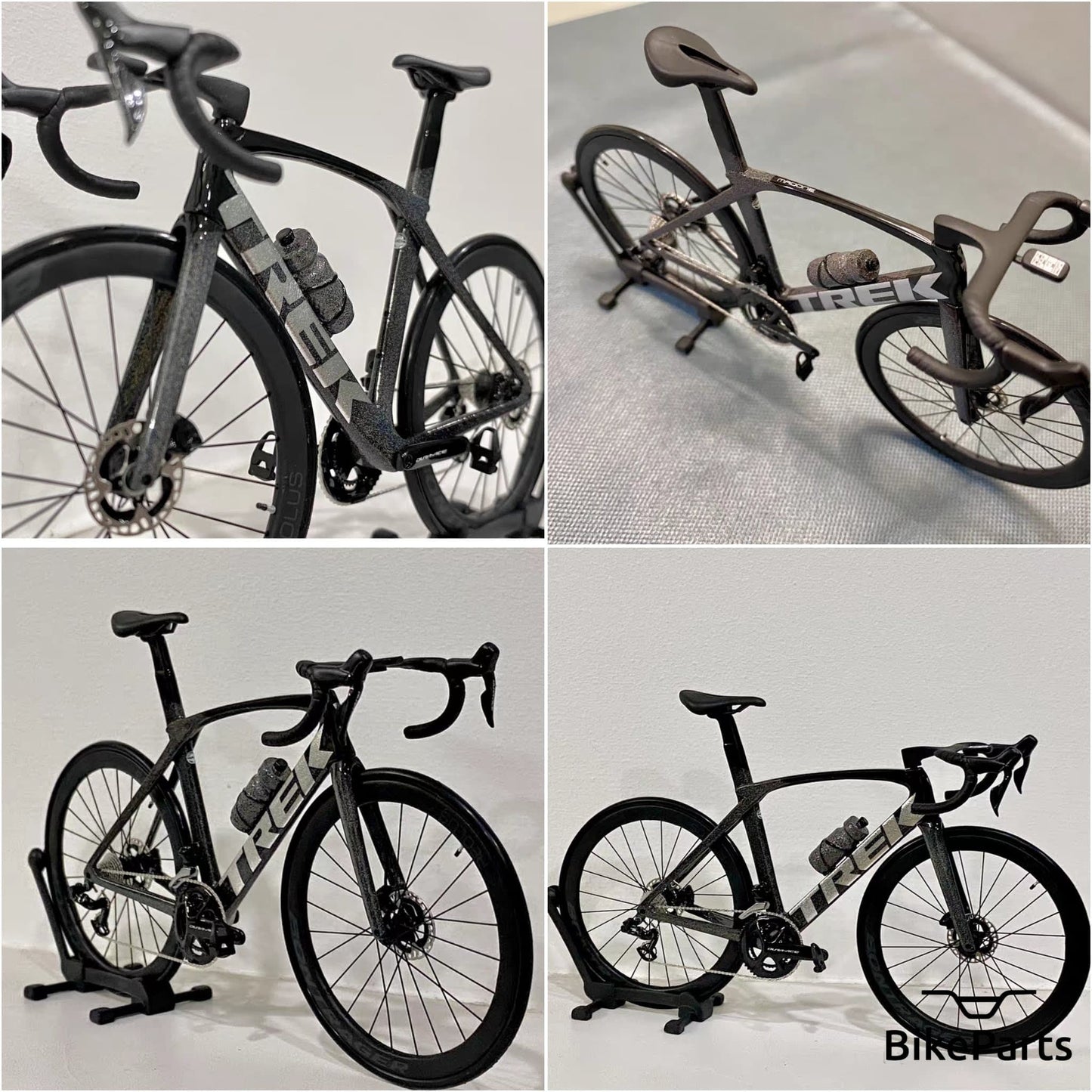 Trek Madone Gen 6 7 Miniatures Model 1:12 Roadbike | Present till din partner eller dig själv | Skalmodell | Skräddarsydd ultrarealistisk