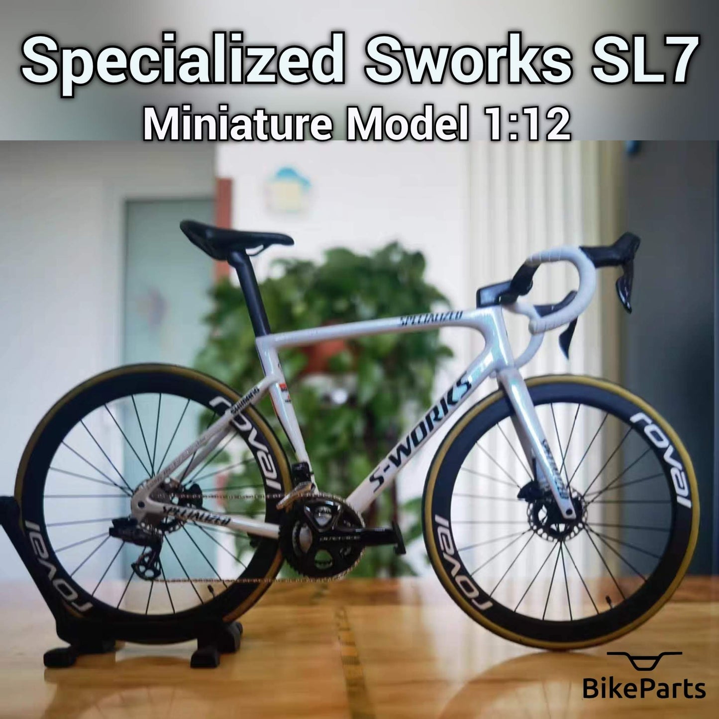 Specialized Miniatures Model 1:12 Sworks SL7 SL8 Venge Aethos Roadbike | Present till din kompis eller dig själv Skalmodell