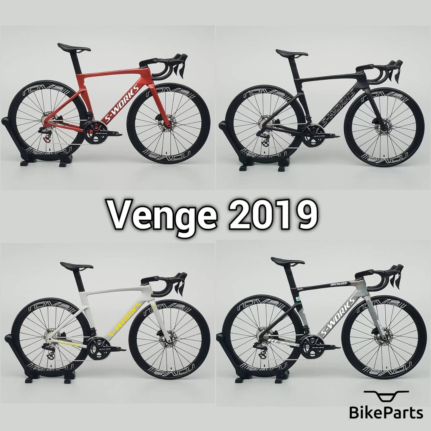 Miniaturas especializadas Modelo 1:12 Sworks SL7 SL8 Venge Aethos Roadbike | Regalo para tu pareja o para ti mismo Modelo a escala