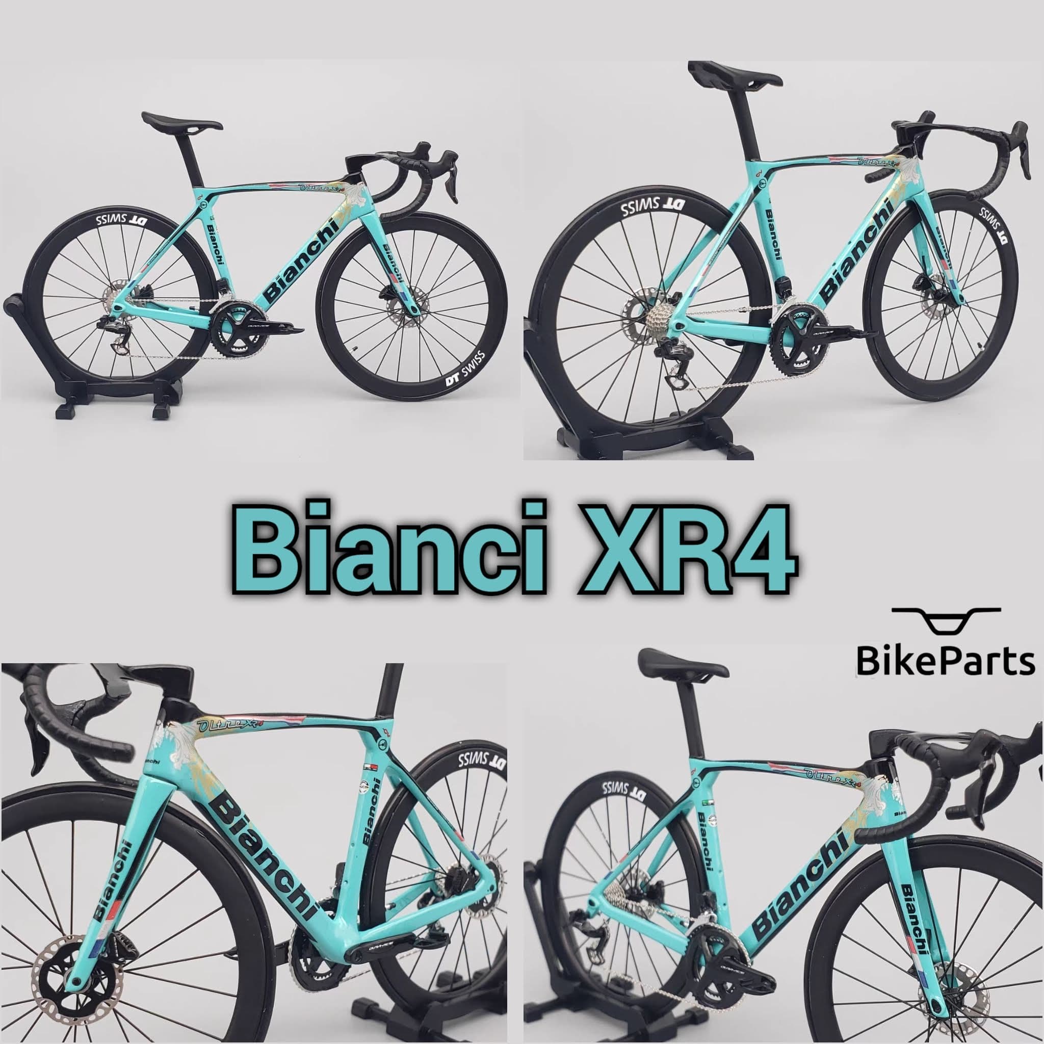 Bianchi Oltre XR4 Specialissima ミニチュア モデル 1:12 ロードバイク |友人や自分自身へのギフト |ス –  Miniature Cycling