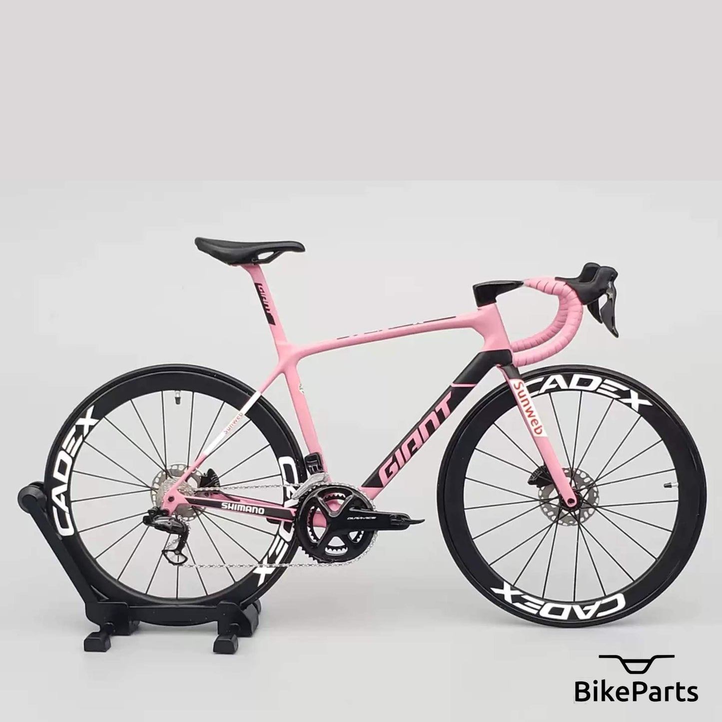 Giant TCR Advanced SL Disc Miniatures Model 1:12 racefiets | Sunweb Cadeau voor je partner of jezelf | Schaalmodel I Op maat gemaakt Ultra realistisch