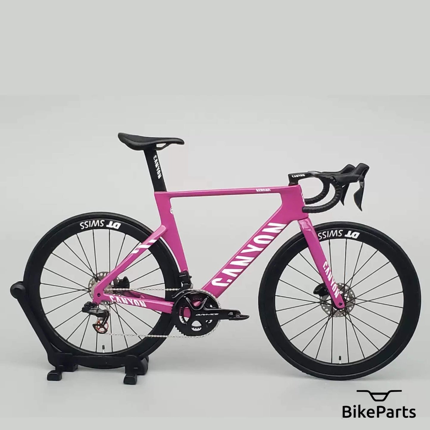 Canyon Aeroad CF SLX CFR Miniaturas Modelo 1:12 Bicicleta de carretera | Regalo MVDP para tu pareja o para ti mismo | Modelo a escala hecho a medida ultrarrealista