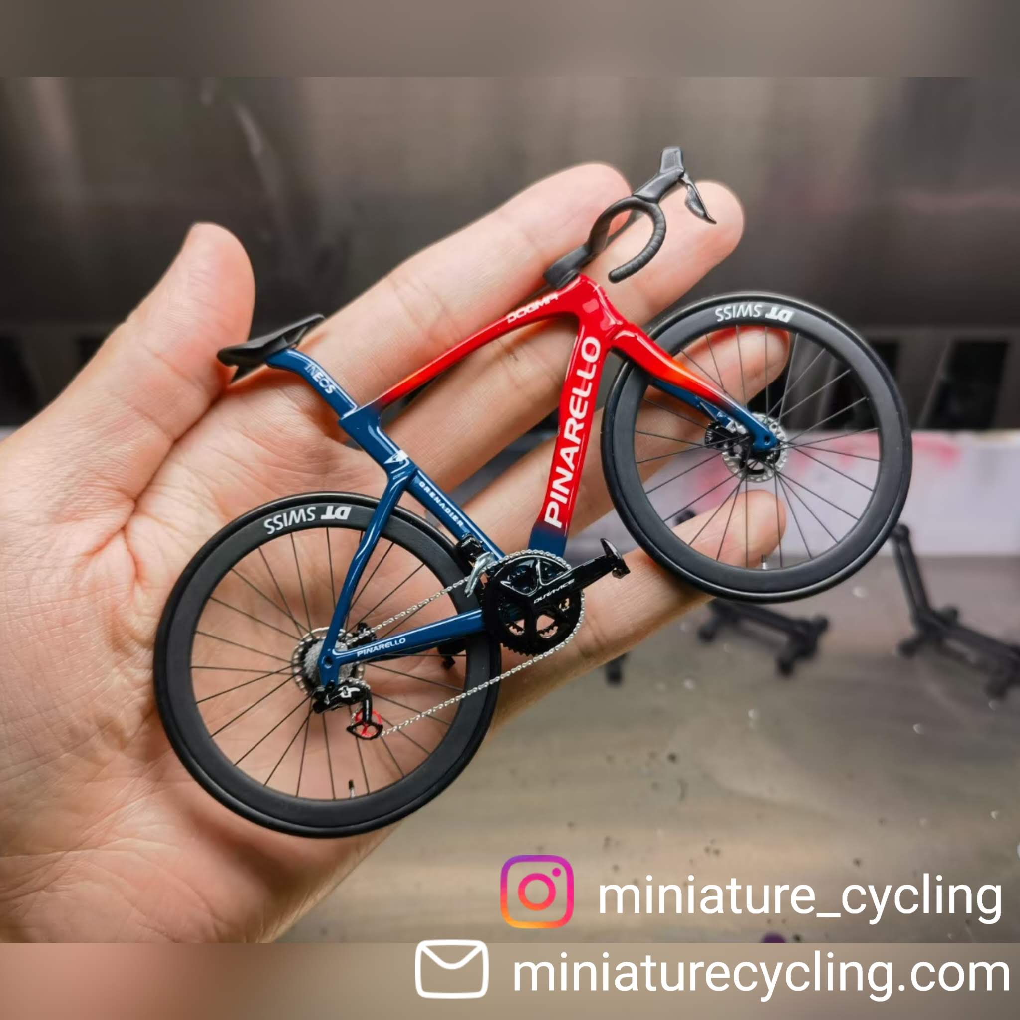 Pinarello Dogma F X F12 F10 F8 Miniature Model 1:12 | Gift for your mate or  yourself | Scale Model | Custom-Made Miniatures Model – Miniature Cycling