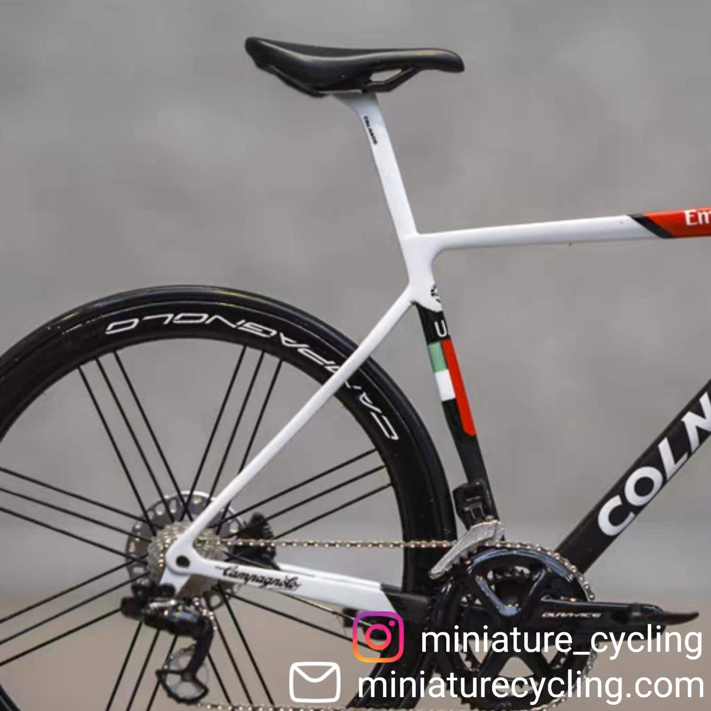 Miniaturní model Colnago V3RS 1:12 ultra realistický | Pogacar TDF 2022 UAE