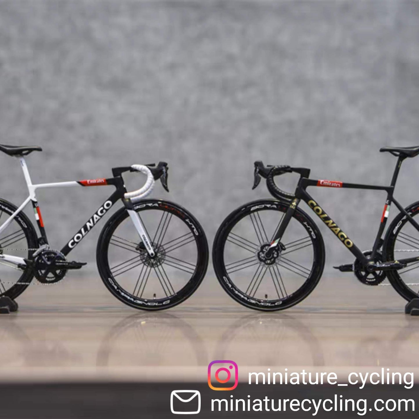 Colnago V3RS miniatyrmodell 1:12 Ultra Realistic | Pogacar TDF 2022 UAE