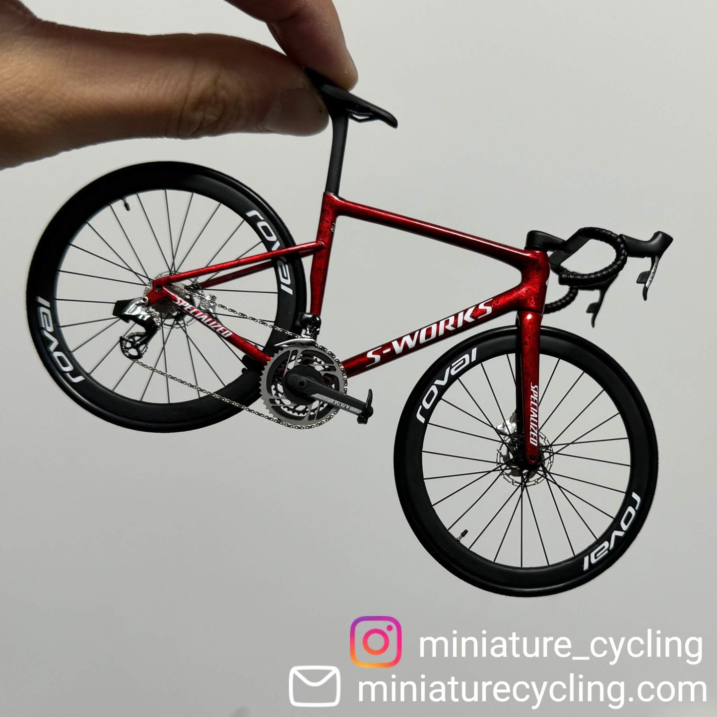 Miniaturas especializadas Modelo 1:12 Sworks SL7 SL8 Venge Aethos Roadbike | Regalo para tu pareja o para ti mismo Modelo a escala