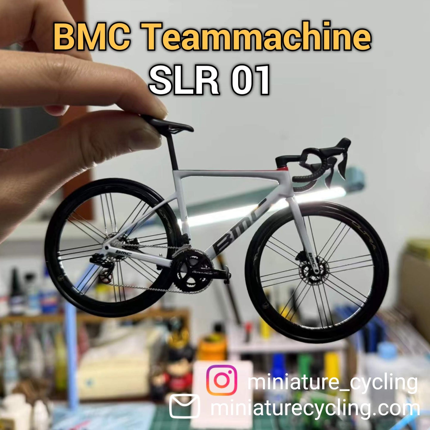 BMC Teammachine SLR 01 1:12 Custom miniatyrmodell