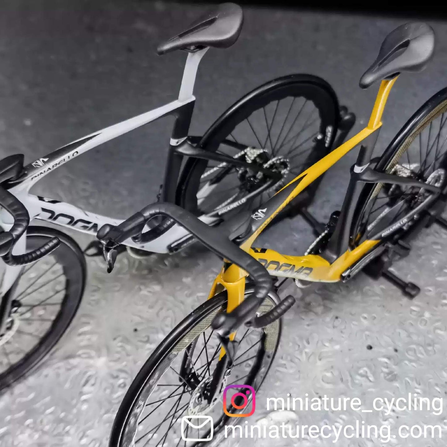 Pinarello Dogma FX F12 F10 F8 Miniaturmodell 1:12 Rennrad | Geschenk für deinen Partner oder dich selbst | Maßstabsgetreues Modell | Maßgeschneidertes Miniaturmodell