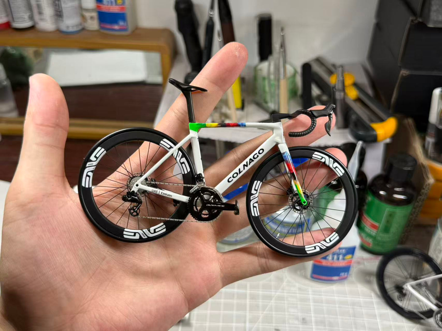 Colnago V5RS V4Rs Miniature Model 1:12 Ultra Realistic |Scale Models