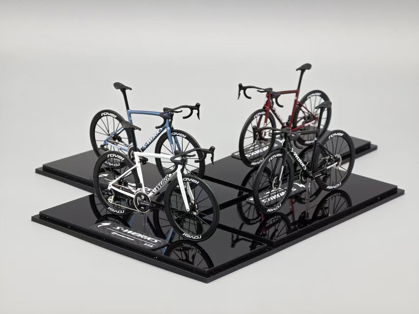 1:18 Specialized SL8 Single Colour Miniatures Model Roadbike Display | Scale Model | Custom-Made Ultra Realistic