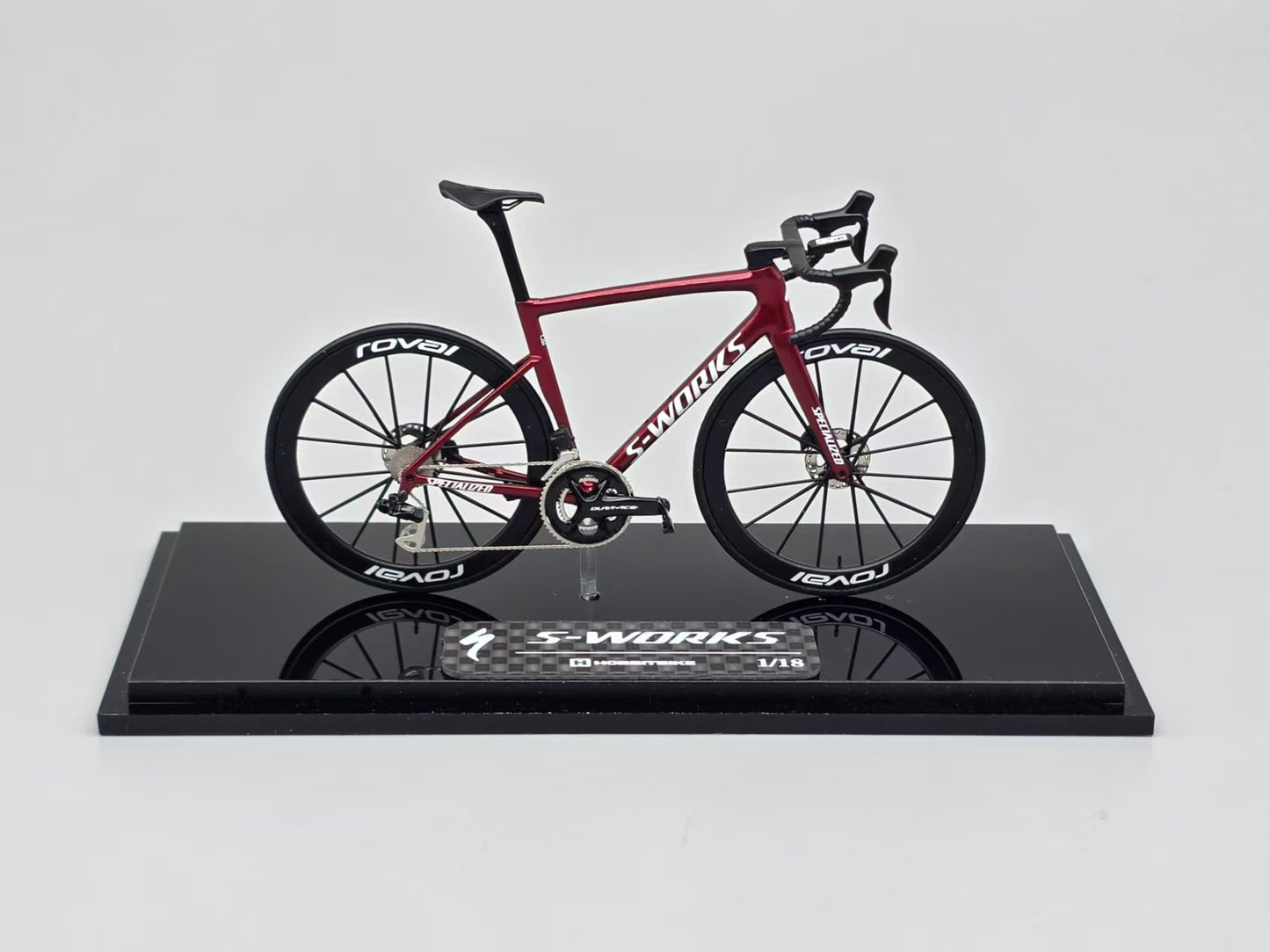 1:18 Specialized SL8 Single Colour Miniatures Model Roadbike Display | Scale Model | Custom-Made Ultra Realistic
