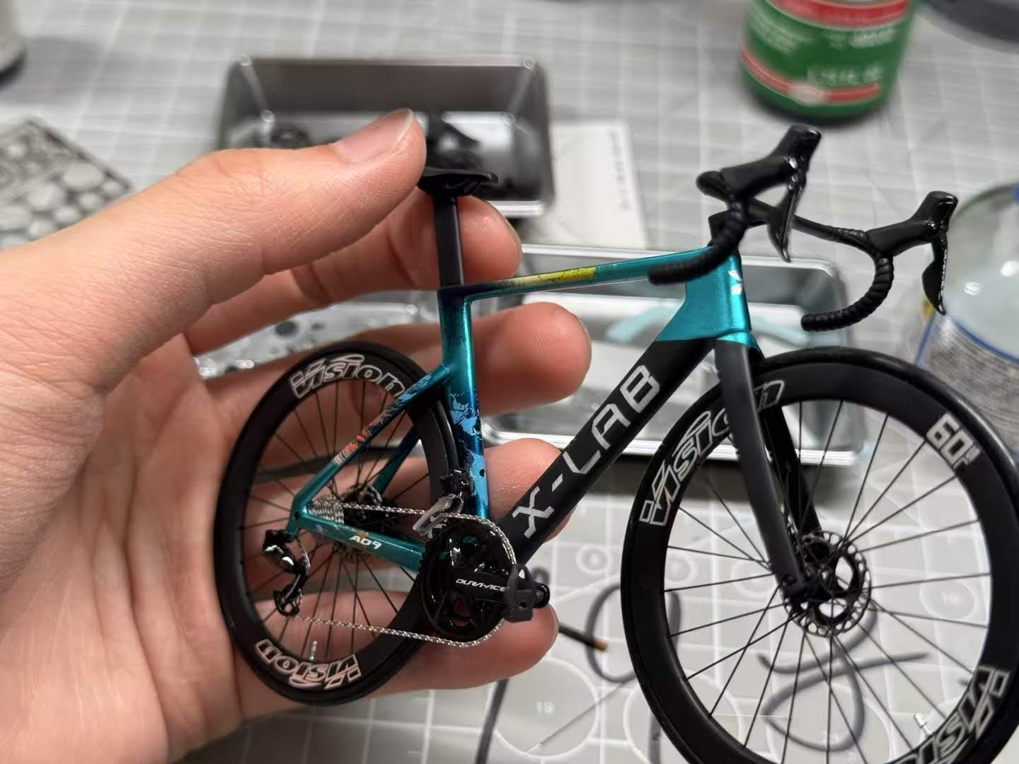 Xlab Velo Lab Bikes XDS X-LAB AD9 Miniatures Model 1:12 Astana