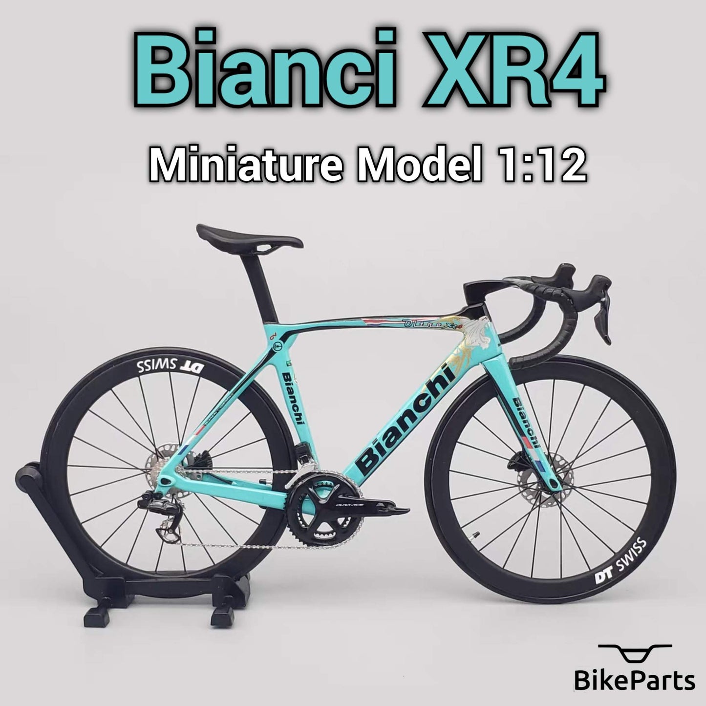 Bianchi Oltre XR4 Specialissima Miniatures Model 1:12 Roadbike | Scale Model | Custom-Made Ultra Realistic